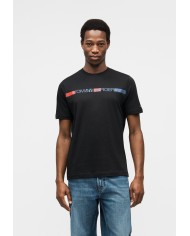 Tommy Hilfiger Camiseta Logo Stripe Jersey