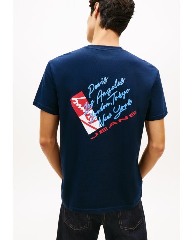 Tommy Jeans Camiseta TJM REG Sign Shift Tee