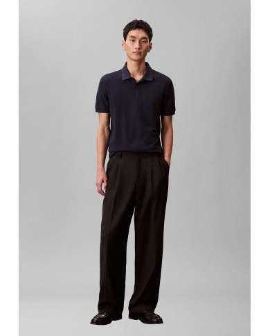 Calvin Klein Polo de piqué de algodón