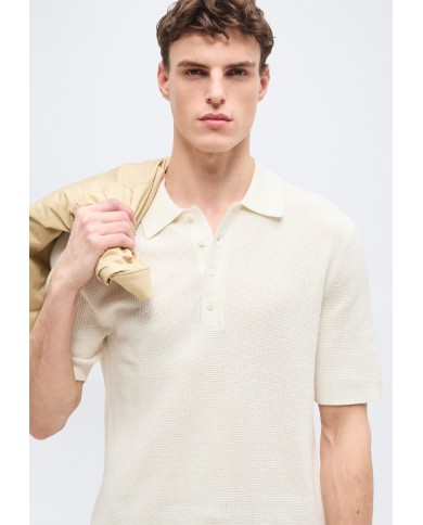 Calvin Klein Jeans Polo SS Cotton Waffle