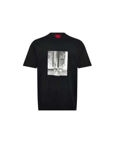 Hugo Boss Camiseta Deyss con ilustración estampada