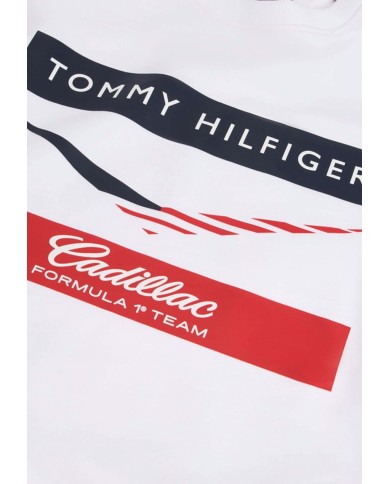 Tommy Hilfiger Sudadera TH x Cadillac Formula 1® Team con chevron