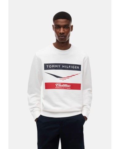 Tommy Hilfiger Sudadera TH x Cadillac Formula 1® Team con chevron