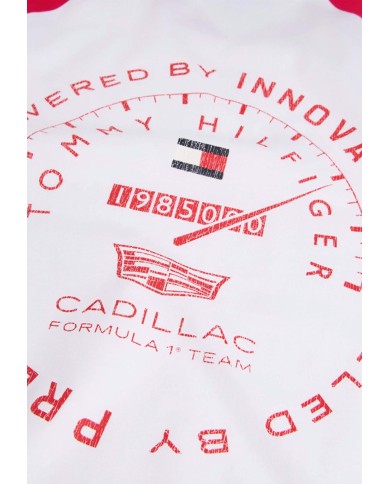 Tommy Hilfiger Camiseta TH x Cadillac Formula 1® Team Varsity Raglan