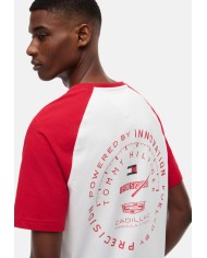 Tommy Hilfiger Camiseta TH x Cadillac Formula 1® Team Varsity Raglan