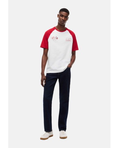 Tommy Hilfiger Camiseta TH x Cadillac Formula 1® Team Varsity Raglan