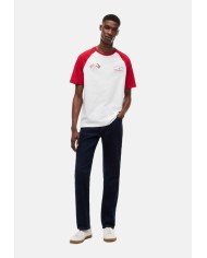 Tommy Hilfiger Camiseta TH x Cadillac Formula 1® Team Varsity Raglan