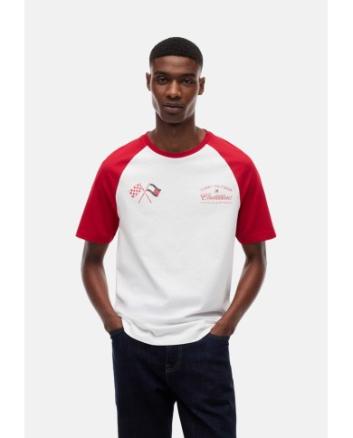 Tommy Hilfiger Camiseta TH x Cadillac Formula 1® Team Varsity Raglan