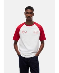 Tommy Hilfiger Camiseta TH x Cadillac Formula 1® Team Varsity Raglan