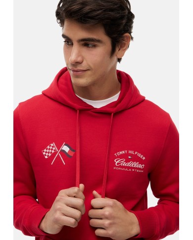Tommy Hilfiger Sudadera capucha TH x Cadillac Formula 1® Team Varsity Graphic Hoodie