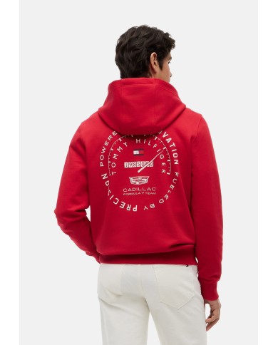 Tommy Hilfiger Sudadera capucha TH x Cadillac Formula 1® Team Varsity Graphic Hoodie
