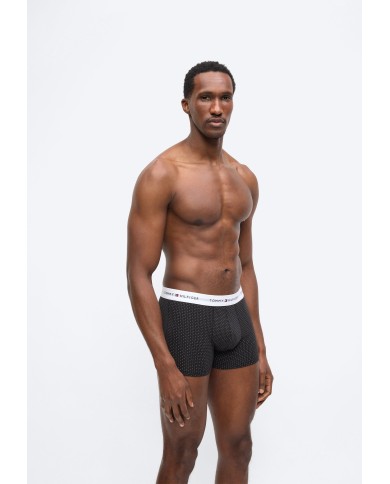 Tommy Hilfiger Bóxer Pack 3 Signature Repeat Logo Waistband Trunks