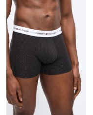 Tommy Hilfiger Bóxer Pack 3 Signature Repeat Logo Waistband Trunks
