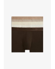 Tommy Hilfiger Bóxer Pack 3 Everyday Luxe Tonal Waistband Trunks