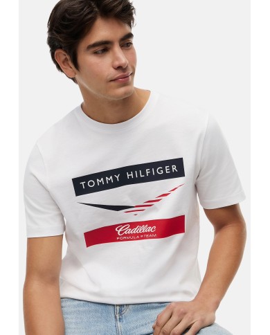 Tommy Hilfiger Camiseta TH x Cadillac Formula 1® Team Chevron Tee
