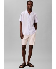 Calvin Klein Jeans Bermudas cargo de lino y algodón