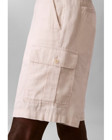 Calvin Klein Jeans Bermudas cargo de lino y algodón