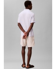 Calvin Klein Jeans Bermudas cargo de lino y algodón