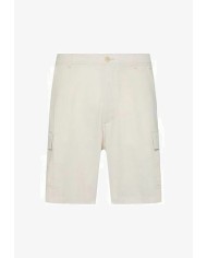 Calvin Klein Jeans Bermudas cargo de lino y algodón