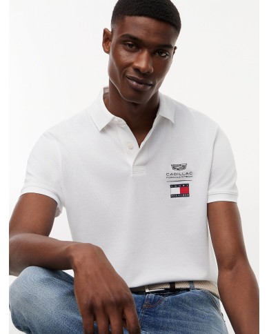 Tommy Hilfiger Polo TH x Cadillac Formula 1® Team Logo Polo