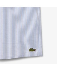 Lacoste Bañador  texturizado de rayas de largo