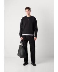 Hugo Boss Sudadera Dettil de algodón con insignia de logo apilado