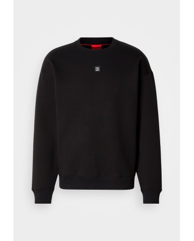 Hugo Boss Sudadera Dettil de algodón con insignia de logo apilado