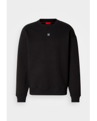 Hugo Boss Sudadera Dettil de algodón con insignia de logo apilado