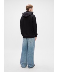 Hugo Boss Sudadera capucha Danohood de algodón con logo degradado