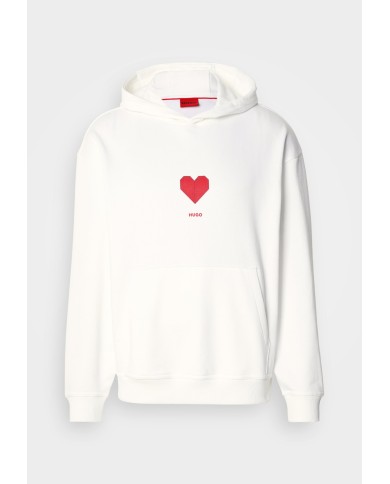 Hugo Boss Sudadera capucha Dalentinos con ilustración de corazón de origami