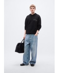 Hubo Boss Sudadera capucha Dalento de algodón con logo bordado