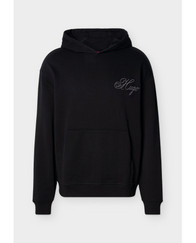 Hubo Boss Sudadera capucha Dalento de algodón con logo bordado