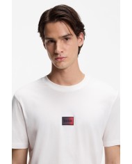 Hugo Boss Camiseta Danotie on logo degradado en jersey de algodón