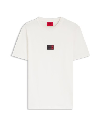 Hugo Boss Camiseta Danotie on logo degradado en jersey de algodón