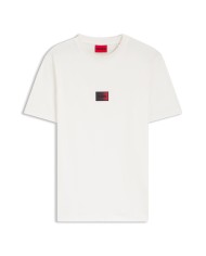 Hugo Boss Camiseta Danotie on logo degradado en jersey de algodón