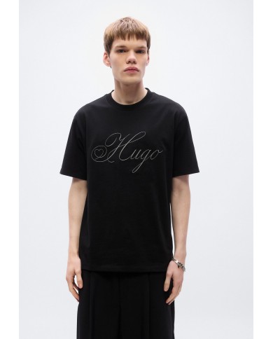 Hugo Boss Camiseta Dalent con logo bordado