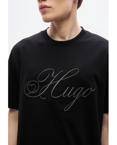 Hugo Boss Camiseta Dalent con logo bordado