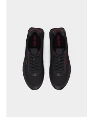 Hugo Boss Zapatillas Icelin_Runn_Nyptpu estilo running con detalle en zigzag