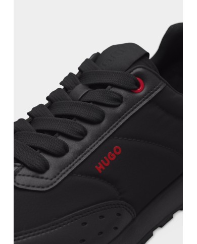 Hugo Boss Zapatillas Icelin_Runn_Nyptpu estilo running con detalle en zigzag