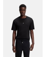 Hugo Boss Camiseta Dilanso de algodón con logo apilado