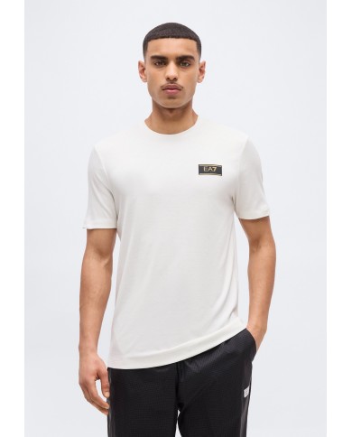 Emporio Armani Camiseta mezcla de viscosa elástica Premium Label