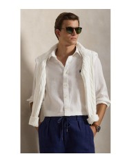 Ralph Lauren Camisa  de Lino Custom Fit