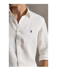 Ralph Lauren Camisa  de Lino Custom Fit