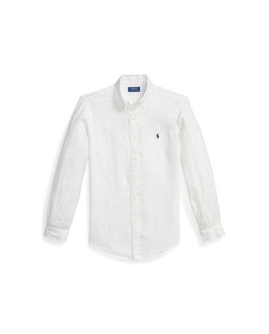 Ralph Lauren Camisa  de Lino Custom Fit