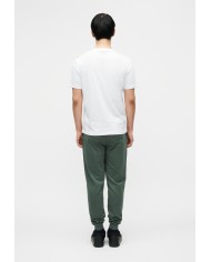 Emporio Armani Camiseta de cuello redondo de algodón Logo Series