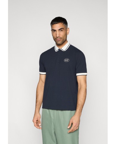 Emporio Armani Polo Tennis Club de piqué de algodón elástico
