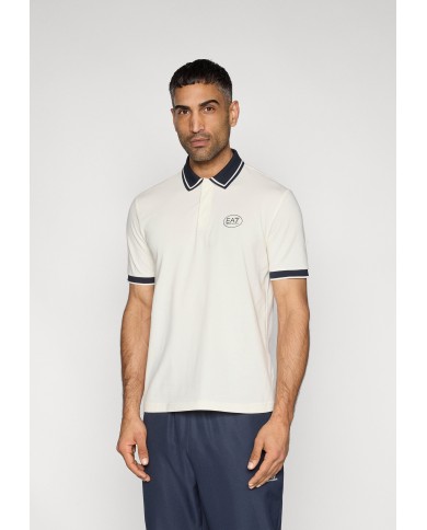 Emporio Armani Polo Tennis Club de piqué de algodón elástico