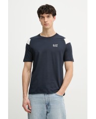 Emporio Armani Camiseta cuello redondo Core Identity en punto de algodón elástico