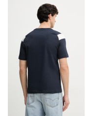Emporio Armani Camiseta cuello redondo Core Identity en punto de algodón elástico