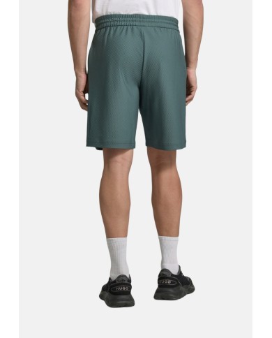 Emporio Armani Pantalón corto Chándal Premium Label de tejido técnico.